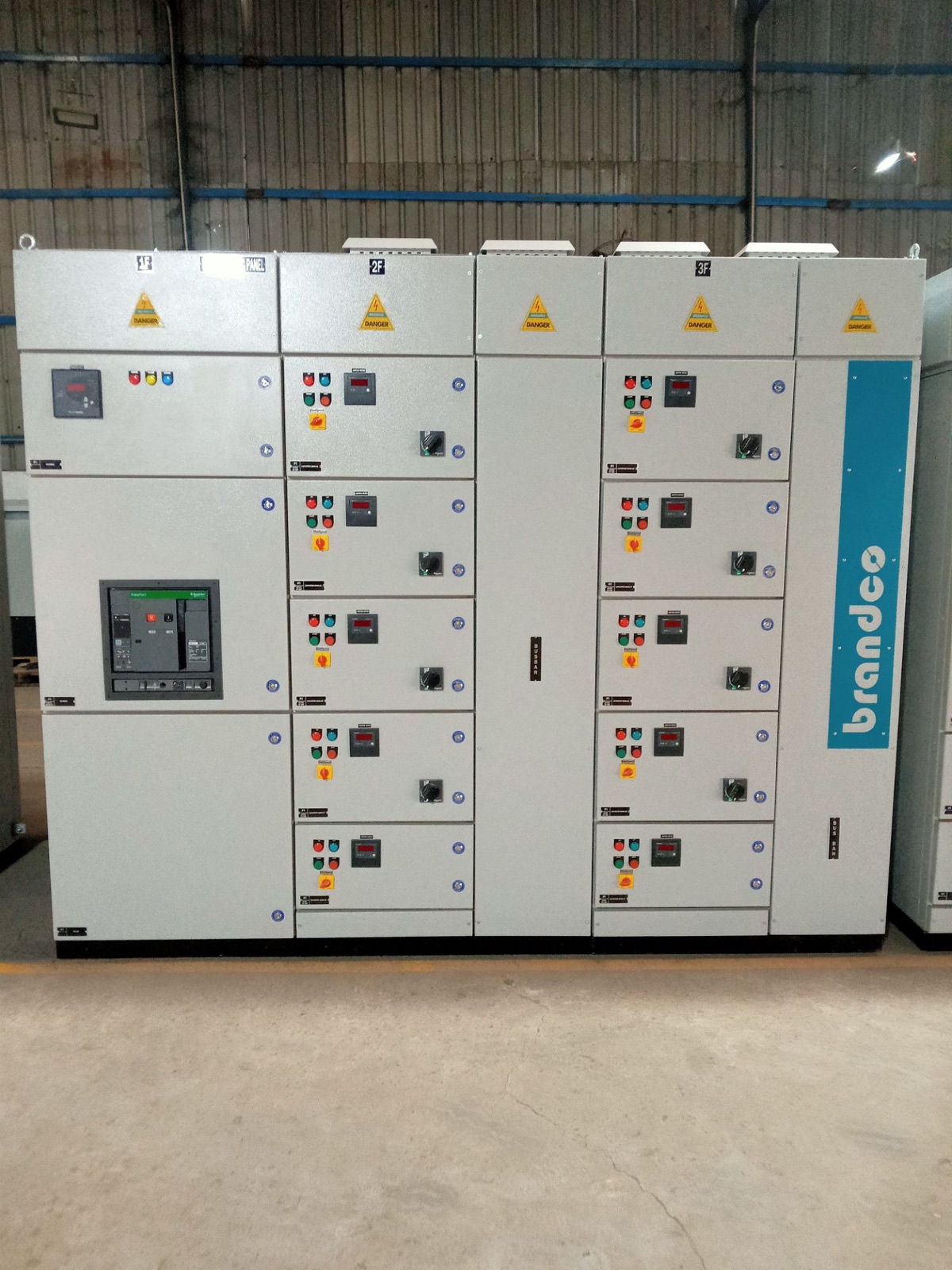 Brandco MCC panels ready for dispatch