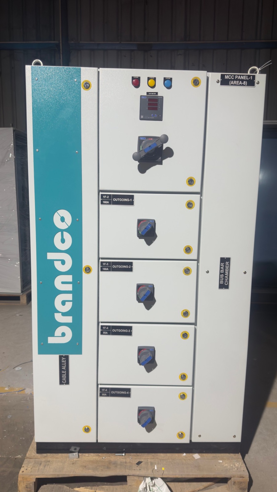 Brandco MCC Panel-1 front view
