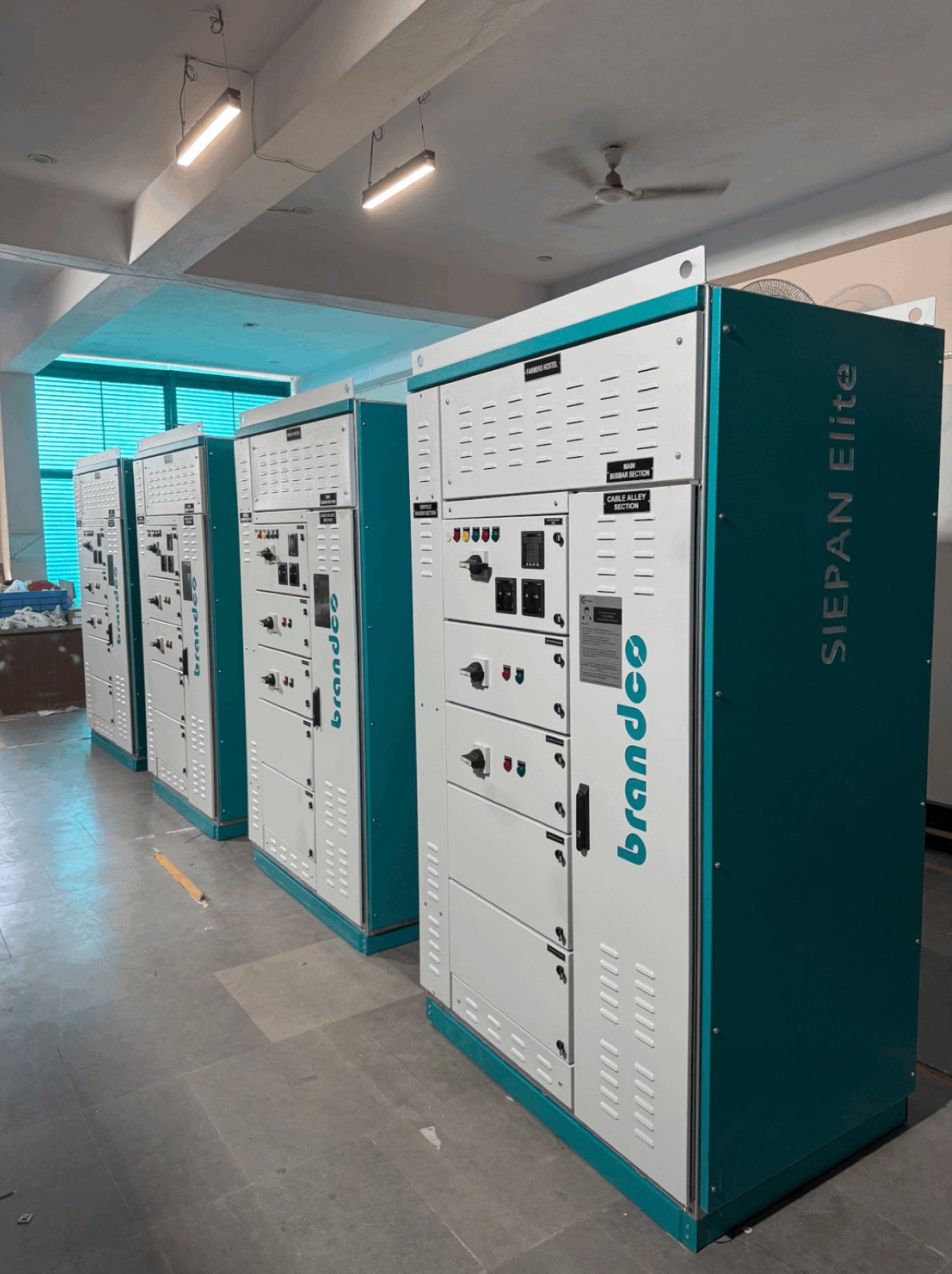 Row of Brandco SIEPAN Elite panels